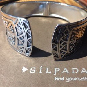 Silpada Willow hinge cuff bracelet